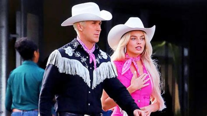Ryan Gosling, Margot Robbie’s Matching Cowboy Hats On Barbie Movie Set: Photo – Hollywood Life