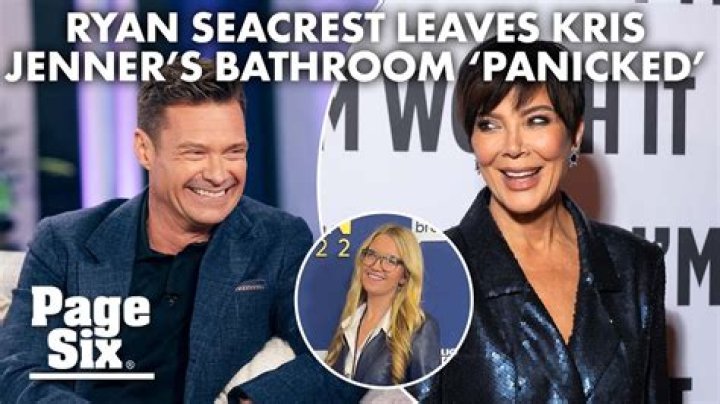 Ryan Seacrest Reveals Why He ‘Quickly’ Left Kris Jenner’s Bathroom & ‘Panicked’ After Visit to Her Home