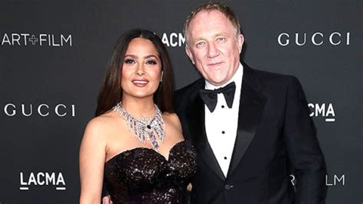 Salma Hayek’s Sequin Gown With Francois-Henri Pinault At LACMA Gala Photos – Hollywood Life