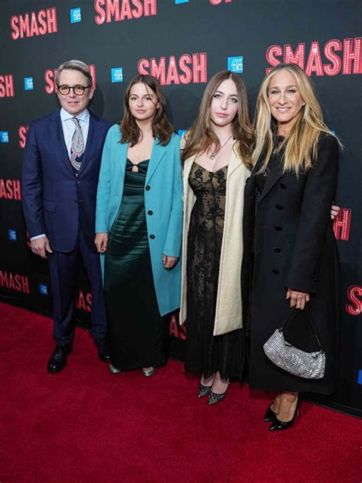 Sarah Jessica Parker Rocks Black Swimsuit In Rare Pics With Twin Daughters, 12, & Matthew Broderick
