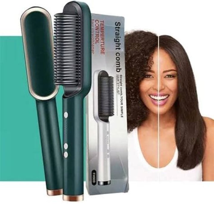 Save 30% On This Hair Straightening Comb That Works On Even The Curliest 4C Hair