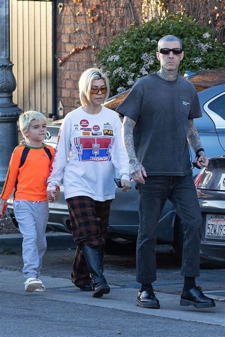 Scott Disick Spends Quality Time With All 3 Kids As Kourtney & Travis Tie The Knot