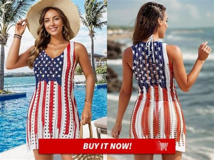 See Celebs Wearing Patriotic Swimwear – Hollywood Life