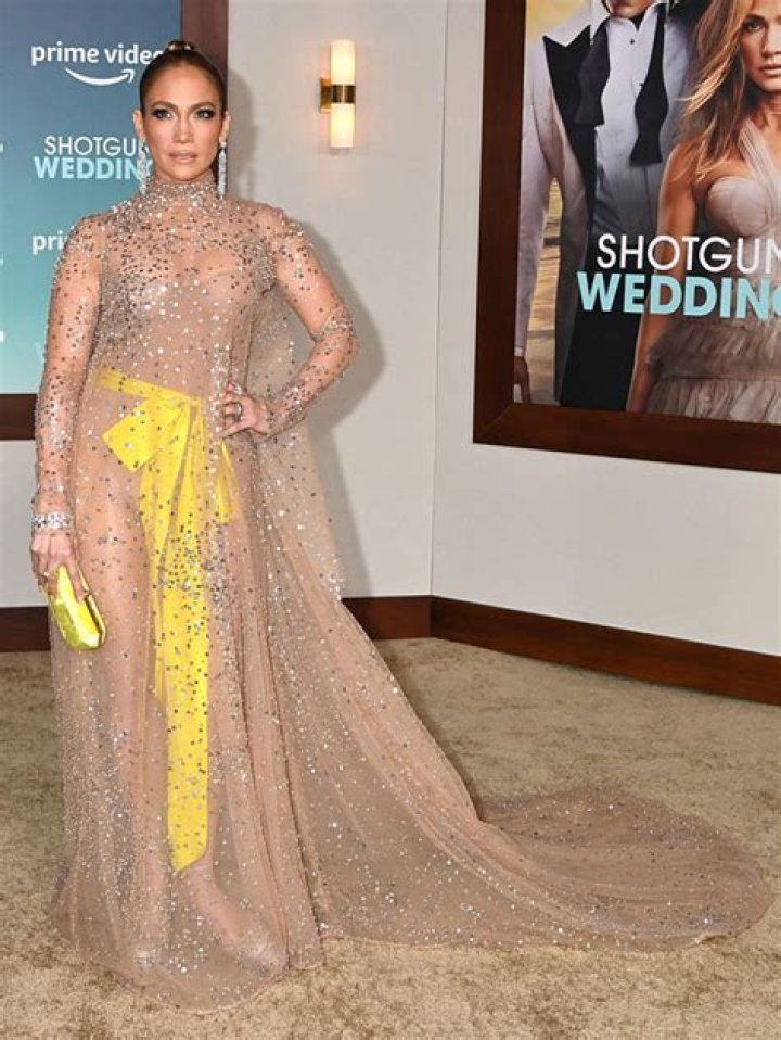 See Photos Of Her Sheer, Sequin Dress – Hollywood Life