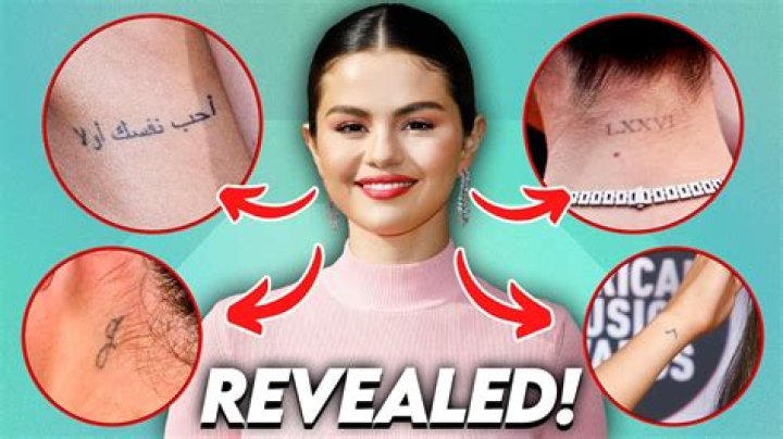 Selena Gomez Tattoo Explained — Bible Verse, Philippians 4:13 – Hollywood Life