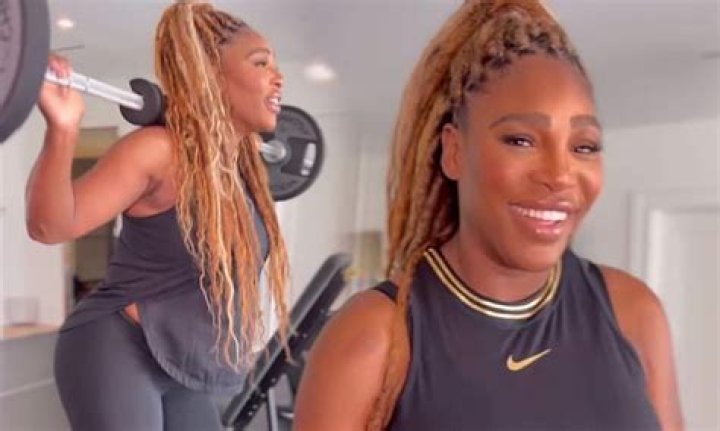 Serena Williams Does Squats, Planks & More During Intense Workout With Sister Venus — Watch