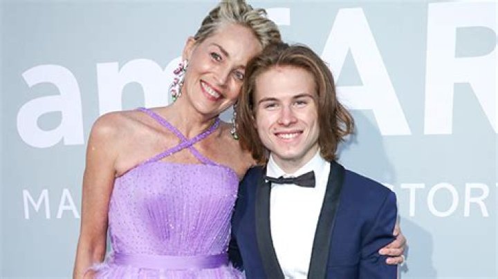 Sharon Stone & Son Roan At amfAR Gala In Cannes: Photos – Hollywood Life
