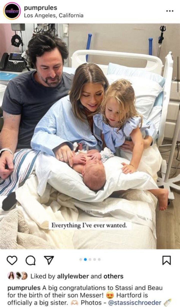 She Welcomes 1st Child With Beau Clark – Hollywood Life