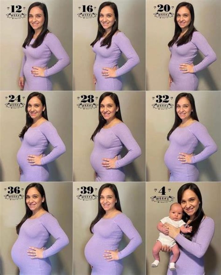 Shows Bare Bump At 38 Weeks Pregnant – Hollywood Life