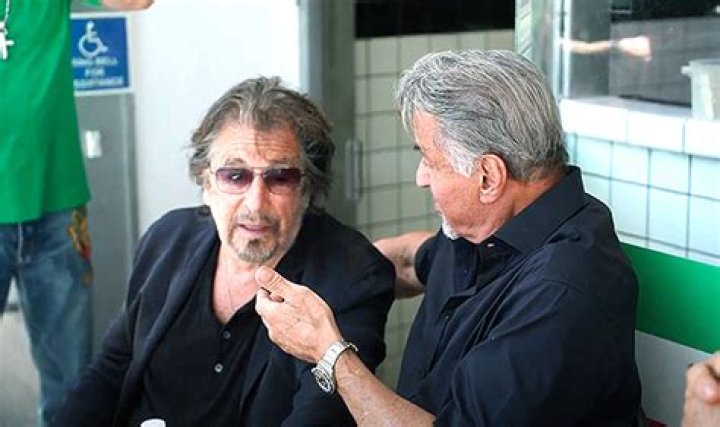 Sly & Al Pacino Catch Up – Hollywood Life