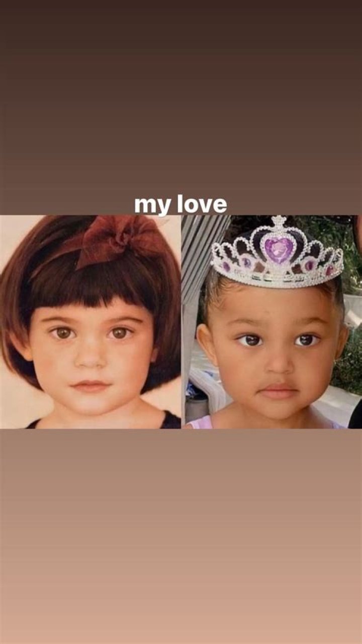 Stormi Webster 2, Plays With Her Adorable Dogs In The Cutest Little Black Dress