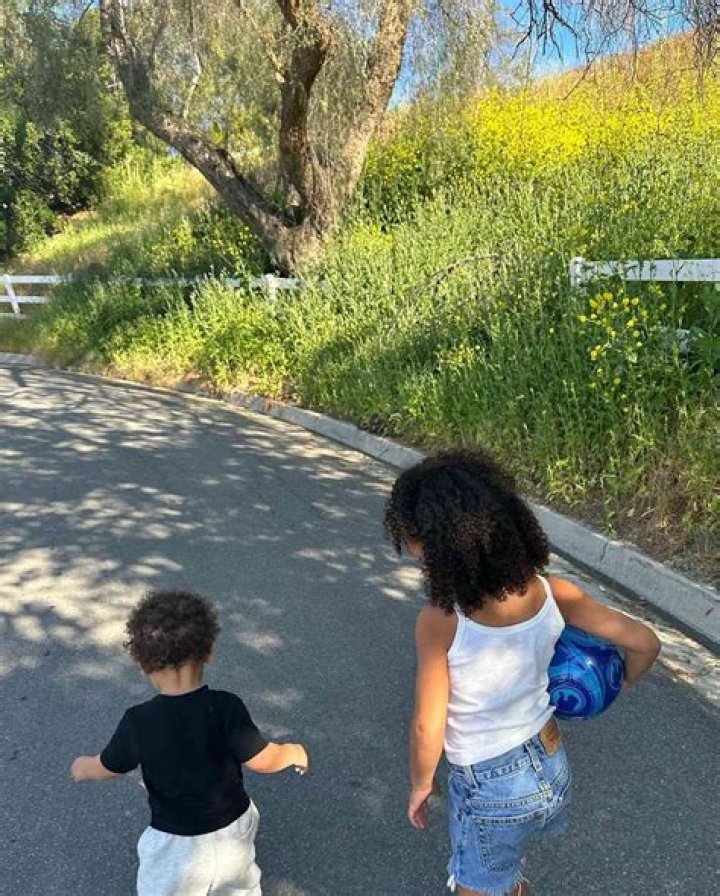 Stormi Webster ,2, Shows Off Her Super Cool Style In Bike Shorts & Denim Jacket — Pic