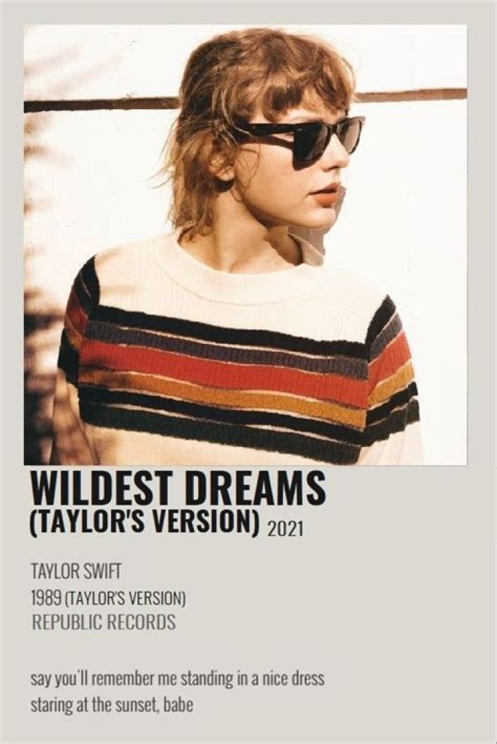 Taylor Swift Releases ‘Wildest Dreams (Taylor’s Version)’ – Hollywood Life