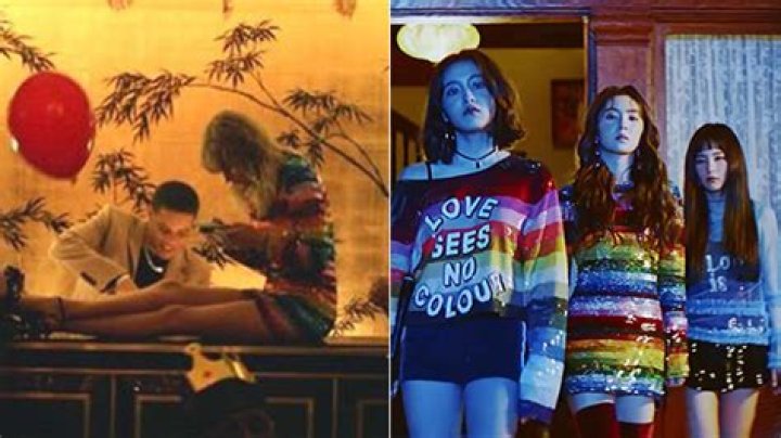 Taylor Swift’s Rainbow Dress In ‘End Game’ Is The Same As Red Velvet’s – Hollywood Life