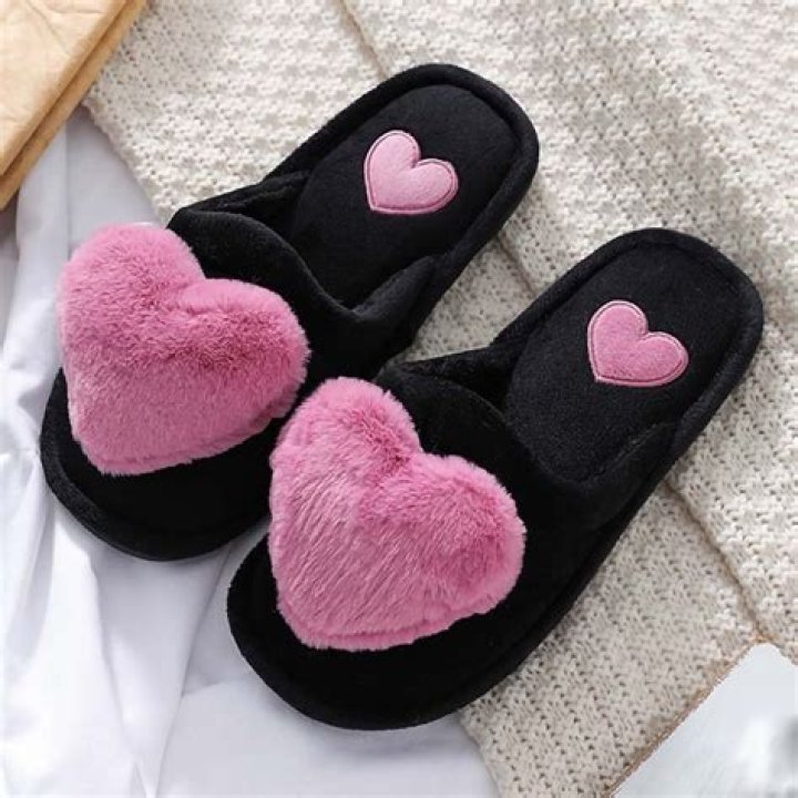 These Valentine’s Day Slippers are Super Cute & Cozy & They’re Under $20