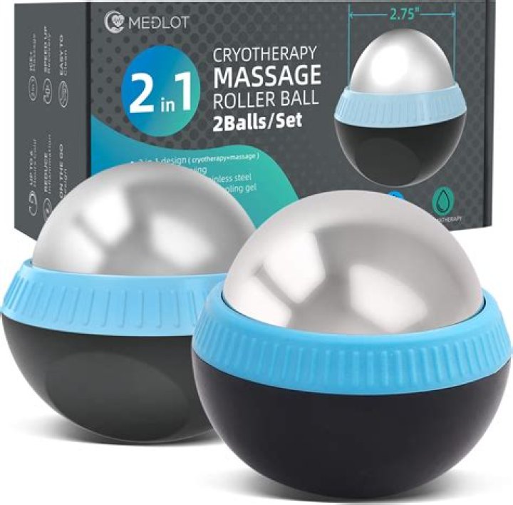 This Cryosphere Cold Massage Roller With Over 3k Reviews, Relieves Sore Muscles & Is $50