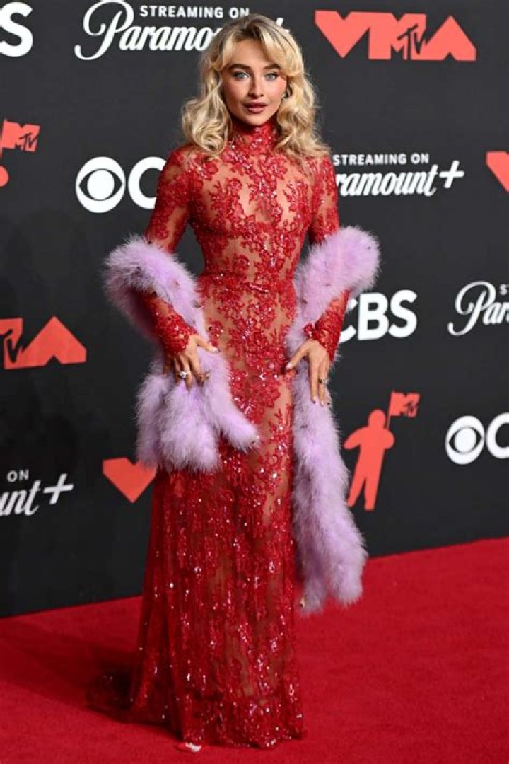 Tiffany Haddish Stuns & Shows Some Skin In Sexy Sheer Dress At VMAs