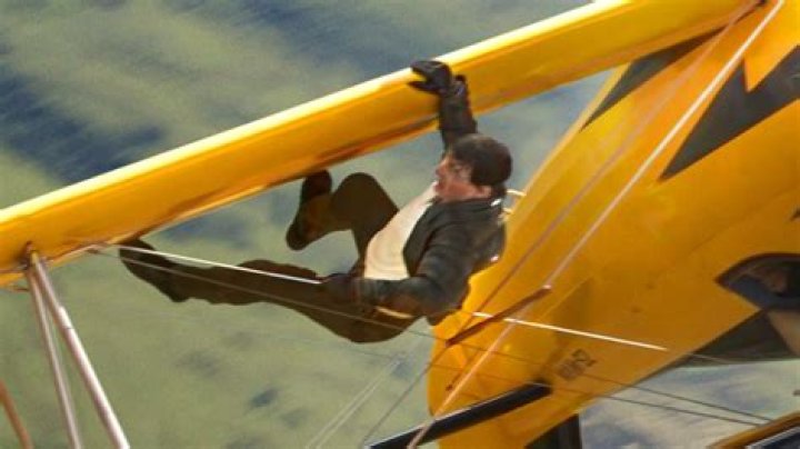 Tom Cruise’s Airplane Stunt For ‘Mission Impossible’: Photos – Hollywood Life