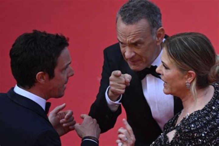 Tom Hanks Angrily Confronts Aggressive Fan Who Trips Wife Rita Wilson: Watch