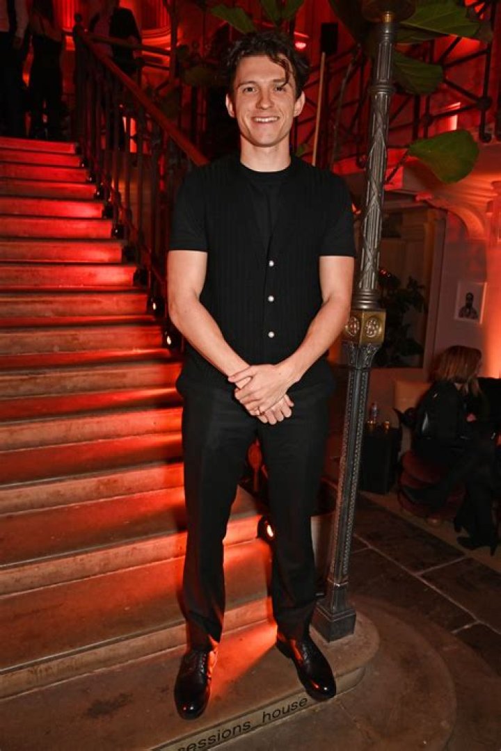 Tom Holland Sweetly Supports Zendaya at ‘Dune: Part 2’ Premiere Party in London