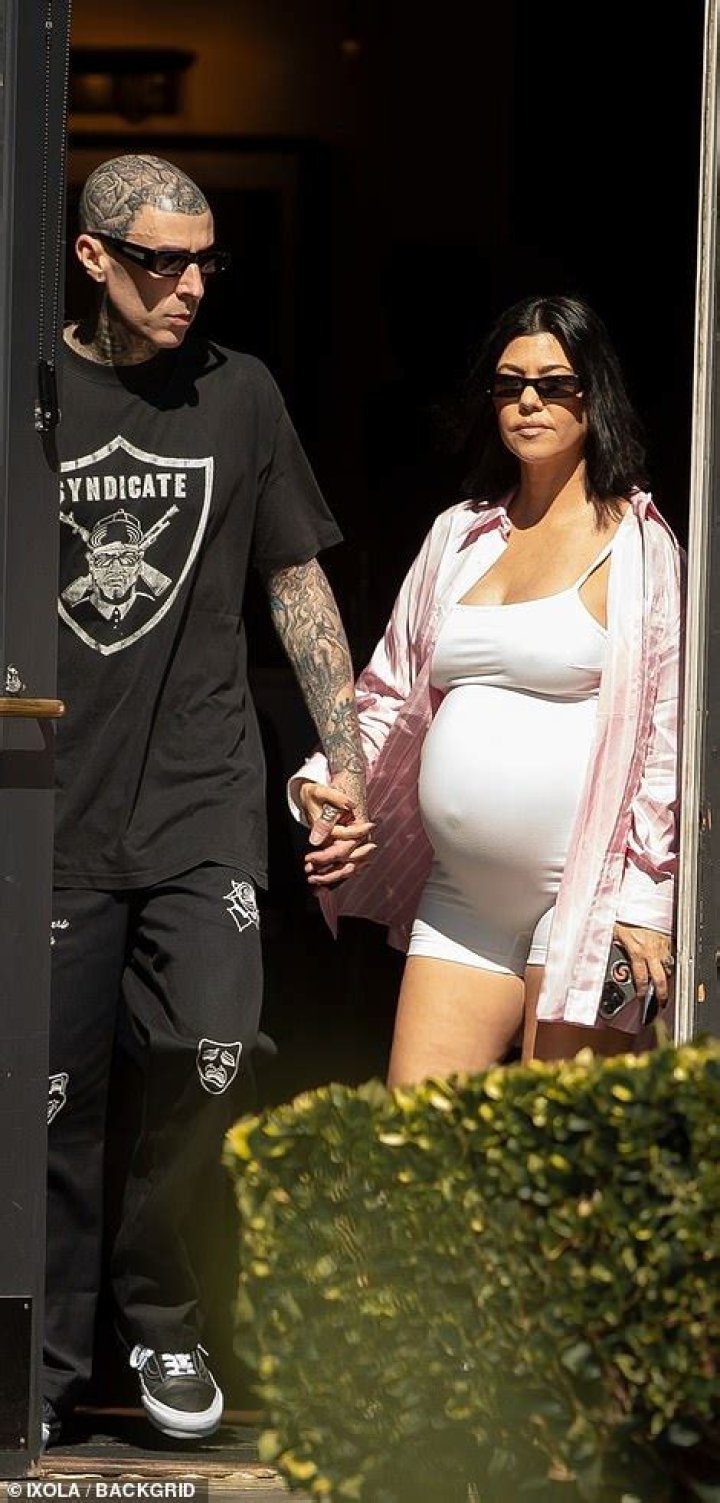 Travis Barker Confirms Kourtney Kardashian’s Due Date & the Name of Their Baby Boy