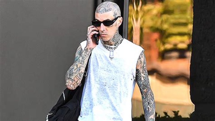 Travis Barker Looks Fit & Well Back At Work In 1st Solo Photos Since Health Scare