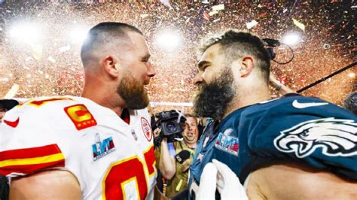 Travis Kelce Cries At Super Bowl Press Conference Over Brother Jason – Hollywood Life