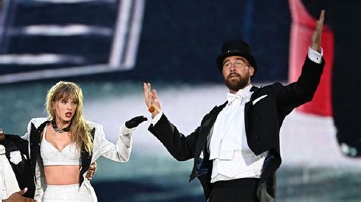 Travis Kelce Joins Taylor Swift On Stage for London ‘Eras Tour’ Show During ‘TTPD’ Section: Watch