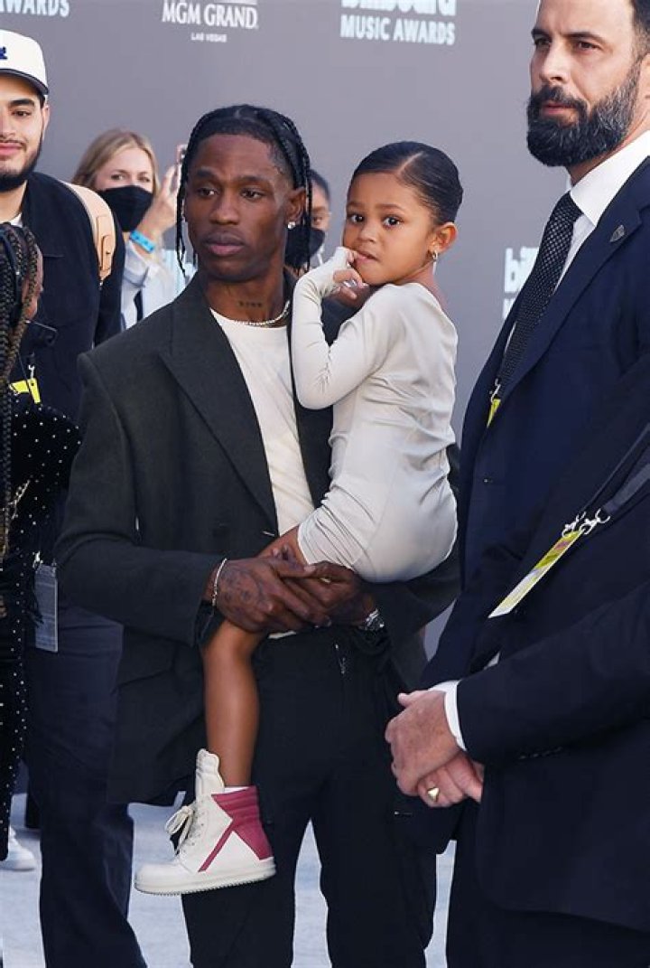 Travis Scott Shows Daughter Stormi Webster Getting Messy In Kitchen – Hollywood Life