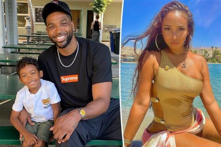 Tristan Thompson Twins With Son Prince, 5, In Matching Outfits For Rare Photo Together