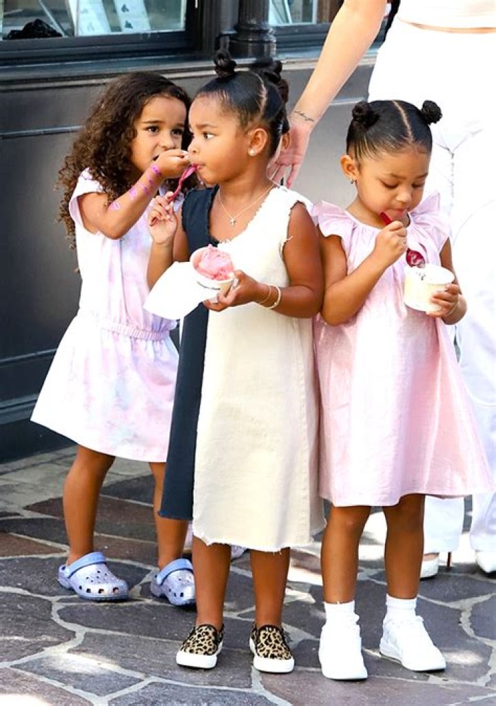 True Thompson, 4, & Stormi Webster, 4, Do The ‘Cutest Dance’ With Firefighters In New Video