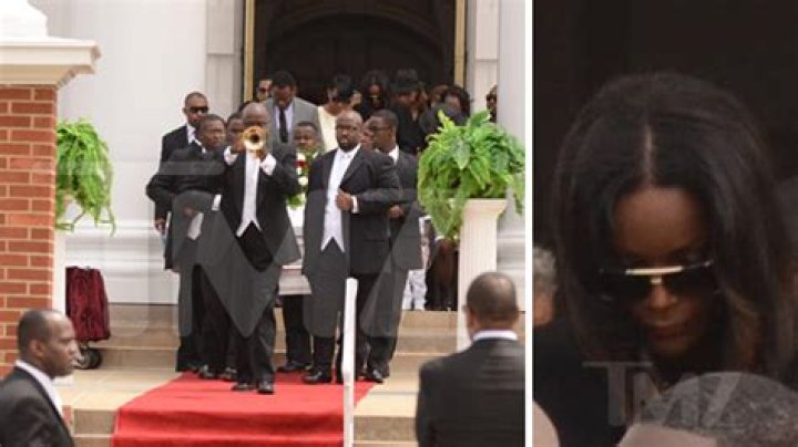Usher's Stepson's Funeral — Exclusive Pics