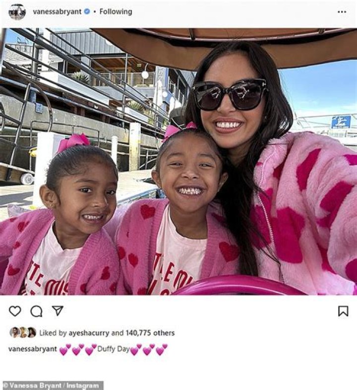 Vanessa Bryant Snuggles Adorable Daughter Capri, 2, In Paris: ‘My Baby & Me’ — Photo