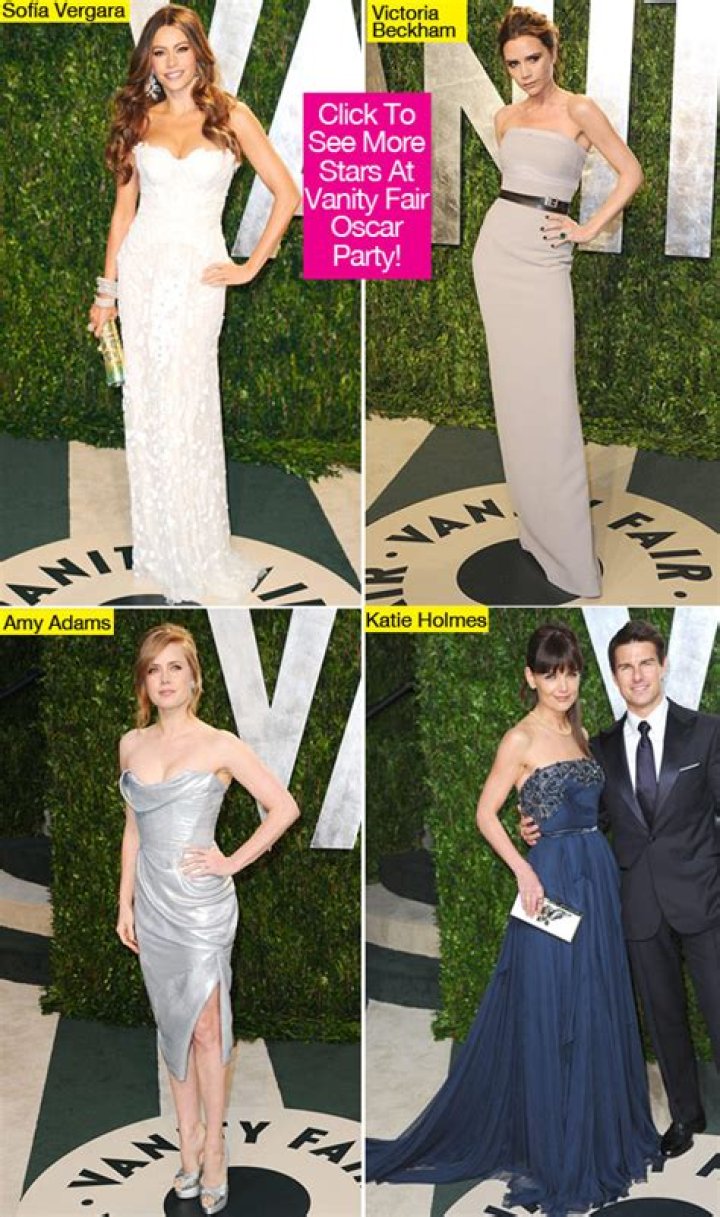 Vanity Fair Oscar Party 2012 — Photos of Best Dressed