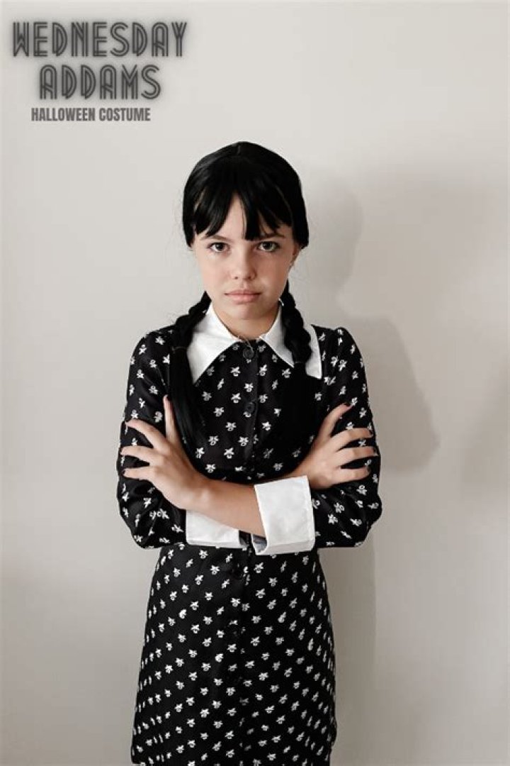 Wednesday Addams Halloween Costume DIY – Hollywood Life
