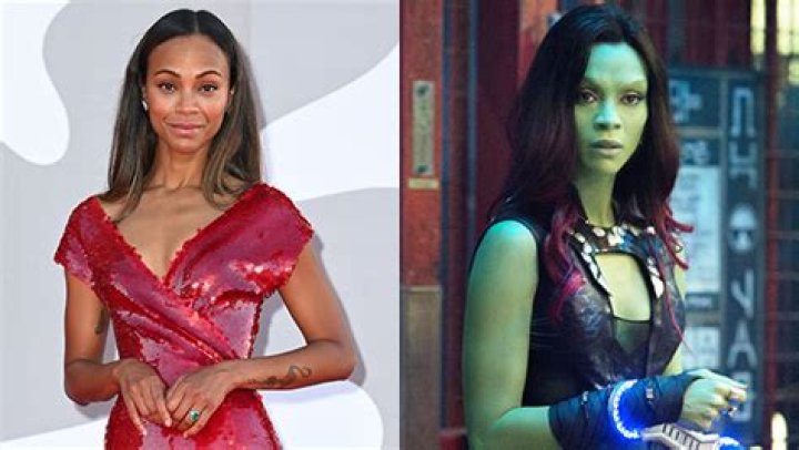 Zoe Saldaña Admits Gamora Makeup Transformation Is ‘A Little Painful’ – Hollywood Life