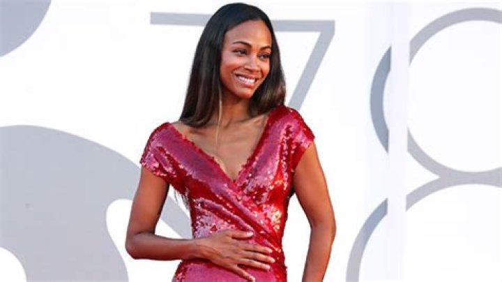 Zoe Saldana’s Red Swimsuit – Photos – Hollywood Life